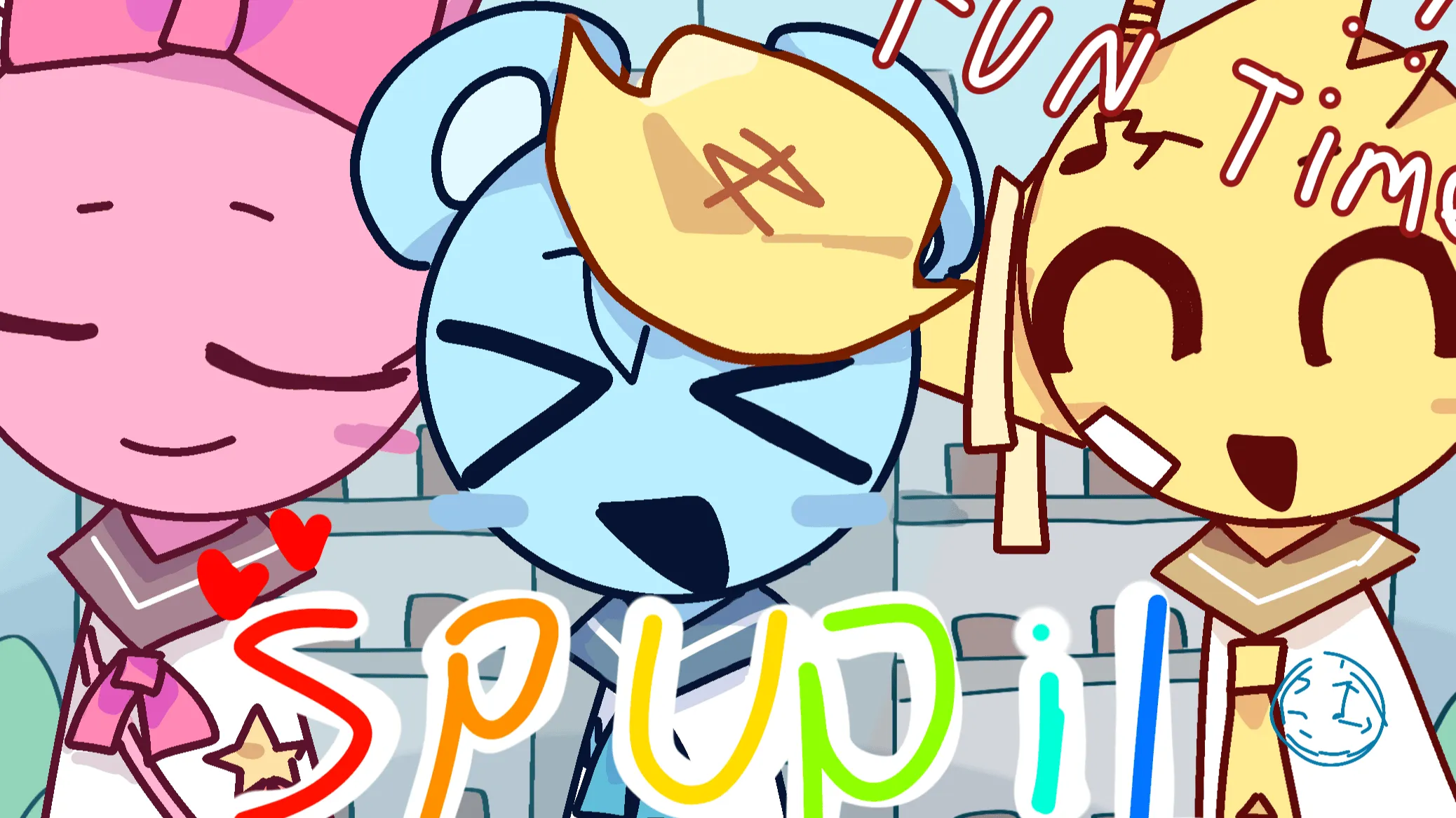 Sprunki Spupil: The Haunted Classroom Music Creation Experience